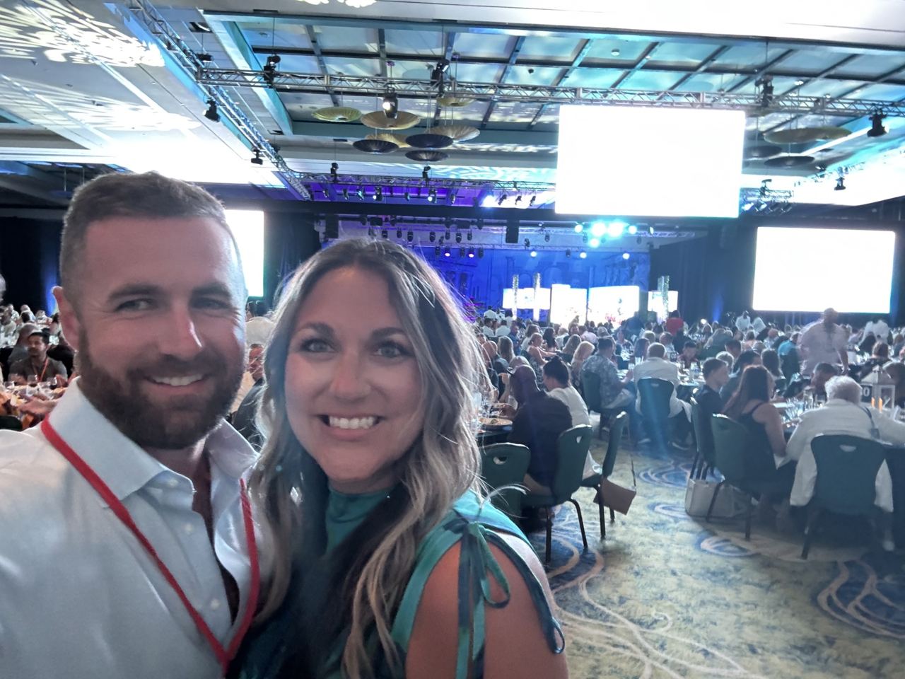 Denee Kramer at an industry conference